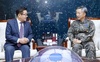 [NSP PHOTO]최홍묵 계룡시장, 계룡대 3군 총장 만나 상생발전방안 논의