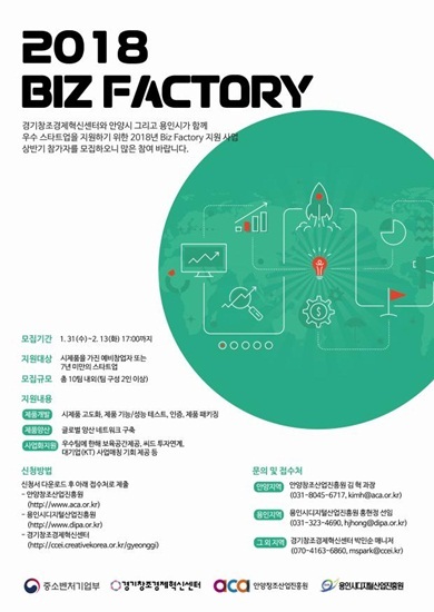 NSP통신-Biz Factory 지원사업 포스터. (안양시)