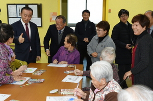 [NSP PHOTO]경주시,  설명절 사회복지시설 위문 나서