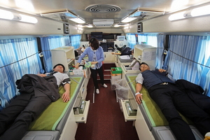 [NSP PHOTO]여수 디오션리조트 임직원 사랑나눔 헌혈 동참 훈훈