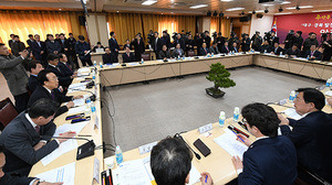 [NSP PHOTO]김관용 경북지사, 자유한국당 대구경북 안전 및 생활점검 회의 참석