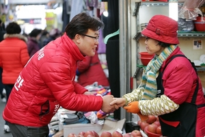 [NSP PHOTO]이재만 대구시장 예비 후보, 설 연휴 기반다지기에 나서