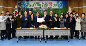 [NSP PHOTO]울진군,  몬스터브레드와 MOU 체결