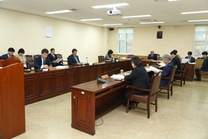 [NSP PHOTO]경산시의회, 제198회 임시회 폐회 중 운영위원회 개최