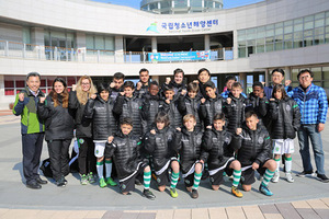 [NSP PHOTO]영덕국립청소년해양센터, 2018 MBC꿈나무축구대회 국제팀에 국제수준서비스 제공