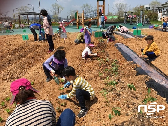 NSP통신-나주시 공원텃밭. (나주시)