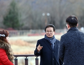 [NSP PHOTO]김용판 대구 달서구청장 예비후보, 사계절 캠핑 시설 만들기 공약 발표