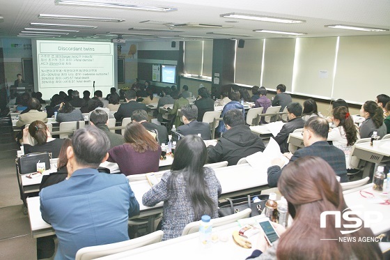 NSP통신-순천향대천안병원은 3월18일 병원 교육관 2층 제일약품강당에서 제15차 산부인과학교실 신춘연수강좌를 개최한다. 사진은 지난 해 열린 연수강좌 모습. (순천향대천안병원)