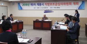 [NSP PHOTO]계룡시, 지방보조금 공모사업 보조사업자 선정 심의