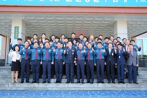 [NSP PHOTO]강인철 전북지방경찰청장, 군산경찰서 방문