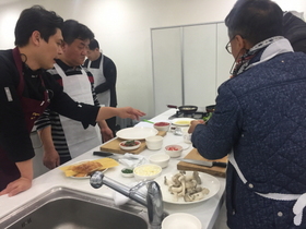 [NSP PHOTO]대구과학대 식품영양조리학부, 경북도 공무원 요리실습 교육