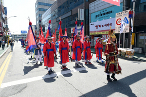 [NSP PHOTO]목포시 이순신 수군문화축제 1597 노적봉 재현