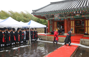 [NSP PHOTO]경주 3전 숭덕전, 숭혜전, 숭신전 춘계 향사 봉행