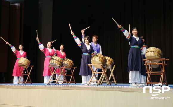 NSP통신-유아교육과 학습성과발표회(유아교육제) 모습. (계명문화대학교)