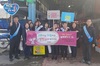[NSP PHOTO]논산시, 결핵예방위한 거리캠페인 실시