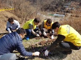 [NSP PHOTO]S-OIL 동부본부, 청곡복지관과 환경정화활동 벌여