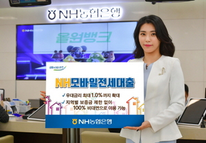 [NSP PHOTO]NH농협은행, NH모바일전세대출 우대금리 최대 1% 확대