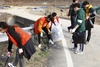 [NSP PHOTO]코리아텍 학생자치단체, 환경개선 봉사활동