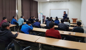 [NSP PHOTO]고흥군, 농업용 소형굴삭기 조정면허 교육 실시