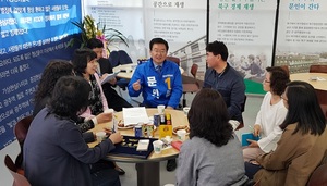 [NSP PHOTO]문인 광주 북구청장 예비후보, 3일 북구지역아동센터연합 간담회 개최