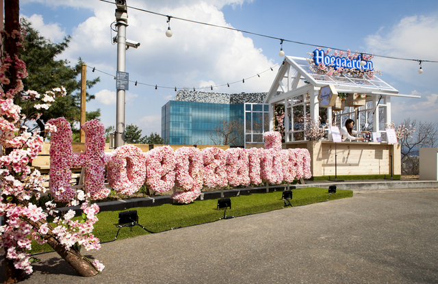 NSP통신-호가든 전용공간의 모습