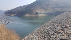 [NSP PHOTO]충남도, 보령댐 수위회복으로 봄 가뭄 걱정 덜었다