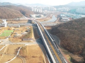 [NSP PHOTO]안양시, 충훈터널~광명역 연결 충훈대교 7일 개통