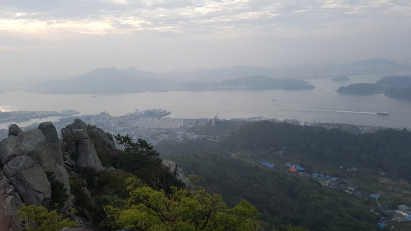 NSP통신-유달산에서 바라본 서남해안 일대 (윤시현 기자)