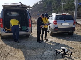 [NSP PHOTO]진안군, 드론 활용 지적재조사사업 추진 박차