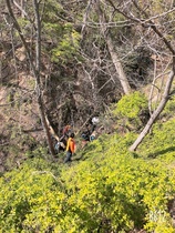 [NSP PHOTO]경주경찰서, 실종자 할머니 24시간 만에 극적 구조