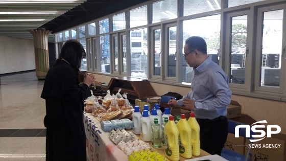 [NSP PHOTO]장수군, 중증장애인생산품 판매행사 개최