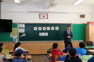 [NSP PHOTO]배재훈 대구시의원, 교육기부 행사 일일교사로 나서