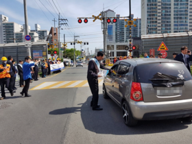 [NSP PHOTO]코레일 대구본부, 경주서 철도 교통안전 캠페인