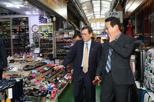 [NSP PHOTO]정재훈 한수원 사장, 경주시 기관 및 상인회와도 소통행보