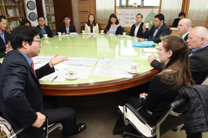 [NSP PHOTO]수원시, 스코틀랜드 유로파와 EU 월드시티 프로젝트 실무회의