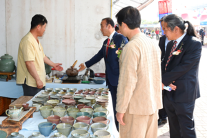 [NSP PHOTO]천년고도 이색 도예 체험, 경주도자기축제 인기