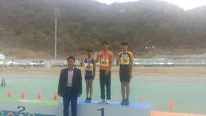 [NSP PHOTO]청도 꿈나무, 춘계 전국 육상대회 금메달 획득