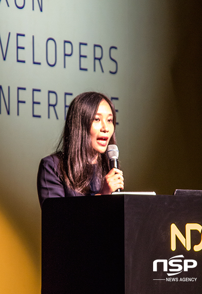 NSP통신-미호요의 원이 진(Wenyi Jin) 부사장.