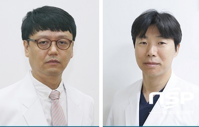 NSP통신-청각·언어장애 아동 원격재활시스템 개발에 나서는 최성준 교수(左), 이치규 교수 (순천향대천안병원)