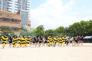 [NSP PHOTO]오산 운천고, 꼴찌가 없는 이색 체육대회 개최