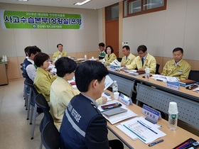 [NSP PHOTO]청도교육지원청, 지진 발생에 따른 피해 대응 훈련