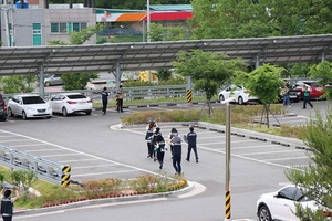 [NSP PHOTO]포항교육지원청, 16일 지진 대피훈련 실시