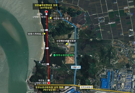 NSP통신-▲서천군이 송림숲과 해양을 함께 느낄 수 있는 약 1.5km 케이블카 설치사업을 본격 추진한다. (서천군)