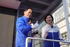 [NSP PHOTO]이재준 민주당 고양시장 후보, 공식 선거운동 개시