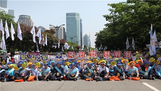 NSP통신-대한건설단체총연합회 대국민호소대회 모습 (대한건설단체총연합회)