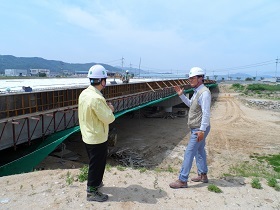 [NSP PHOTO]구미시, 강우기 대비 건설사업장 일제점검 실시