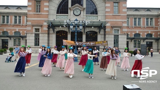 [NSP PHOTO]군산시, 시간여행축제 플래시몹 서포터즈 추가 모집