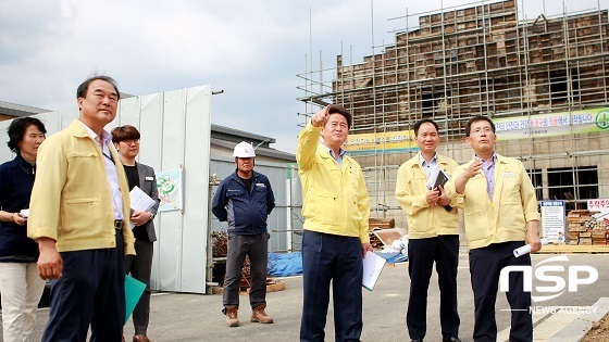 [NSP PHOTO]안동환 장수 부군수, 주요사업장 현장 점검