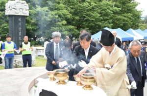 [NSP PHOTO]경주시, 제21회 임란의사 추모행사 열려