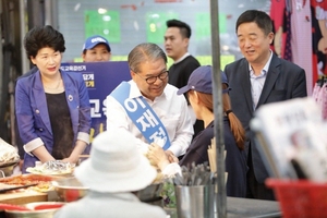 [NSP PHOTO][6.13선거] 이재정 경기도교육감 후보, 달리자 경기혁신교육! 릴레이 유세